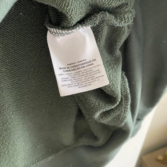 Nike Hoodie Mens‎ Large Green Logo Dri-Fit Swoosh Pullover Sportswear Sweatshirt - Picture 5 of 5
